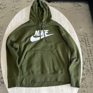 Never worn green nike hoodie